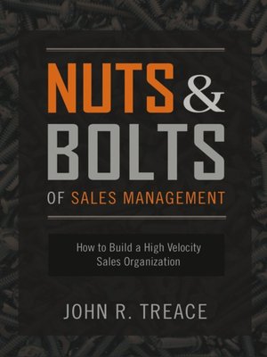cover image of Nuts and Bolts of Sales Management